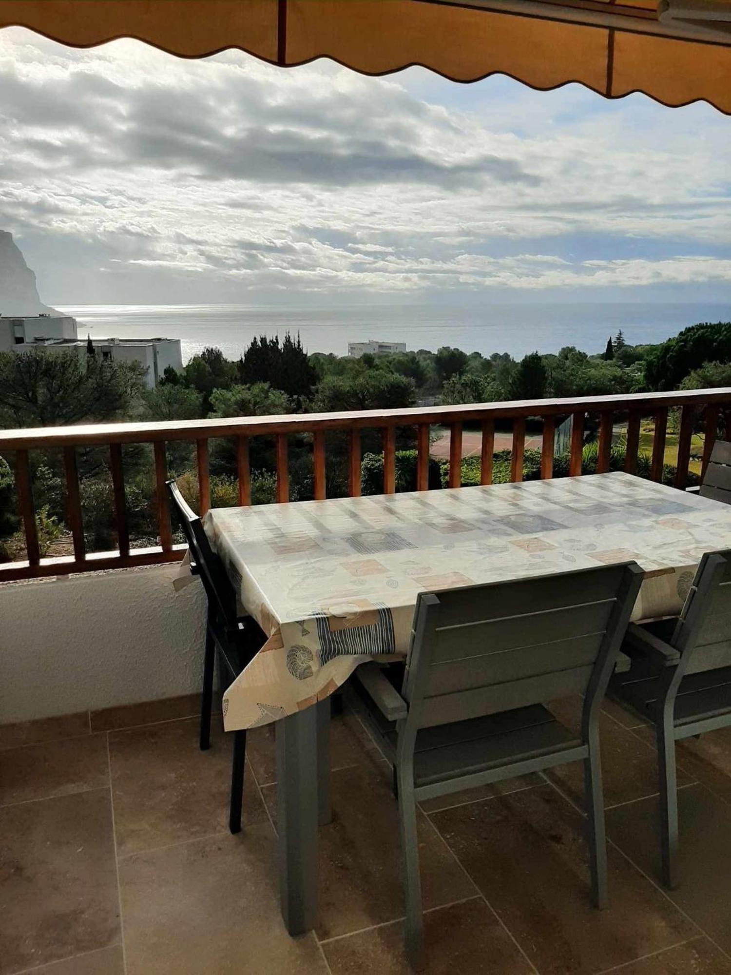 Cassis 4Pers Vue Mer Wifi Tennis Parking Piscine ภายนอก รูปภาพ
